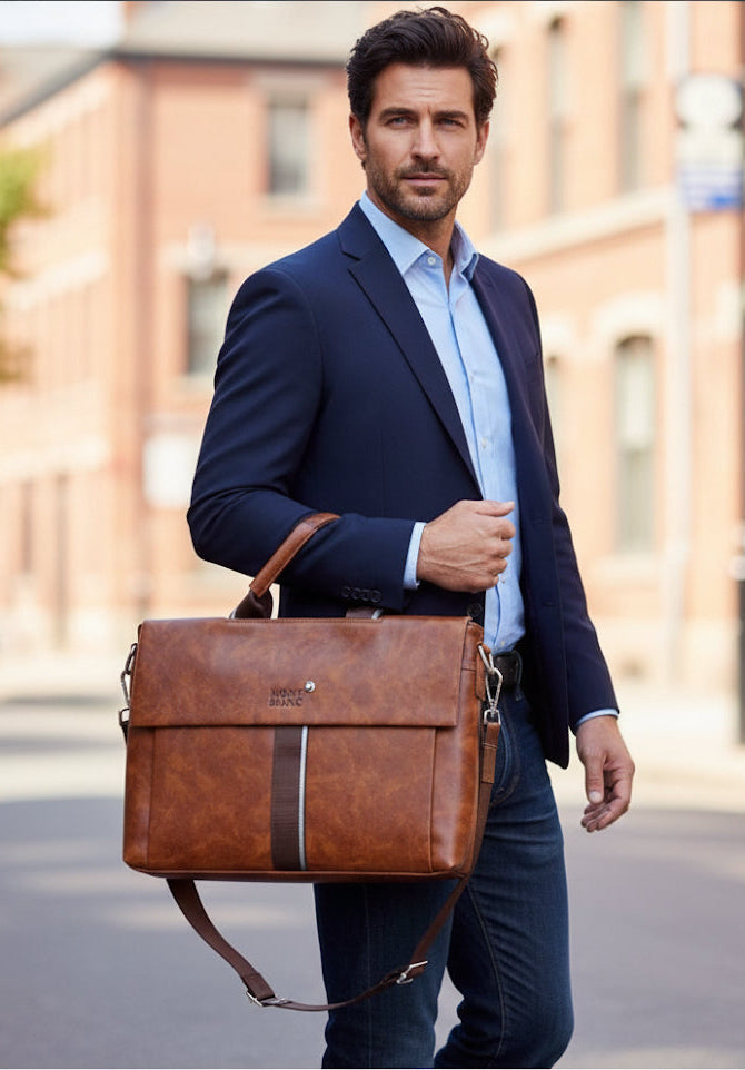 Luxury laptop bag