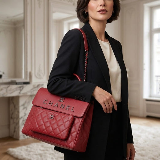 Luxury Quilted Bag With Wallet for Women