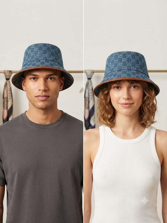 Luxury unisex bucket hat