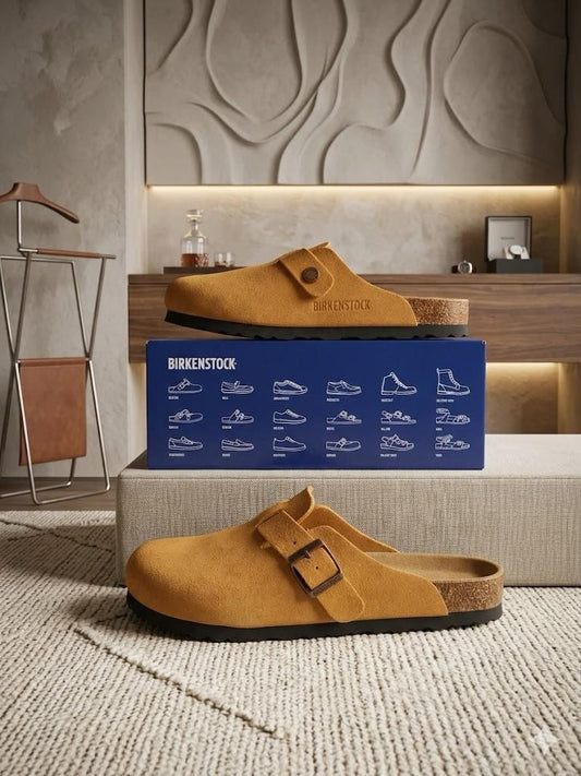 Boston Loafers – Suede Leather Premium Comfort Slip-Ons