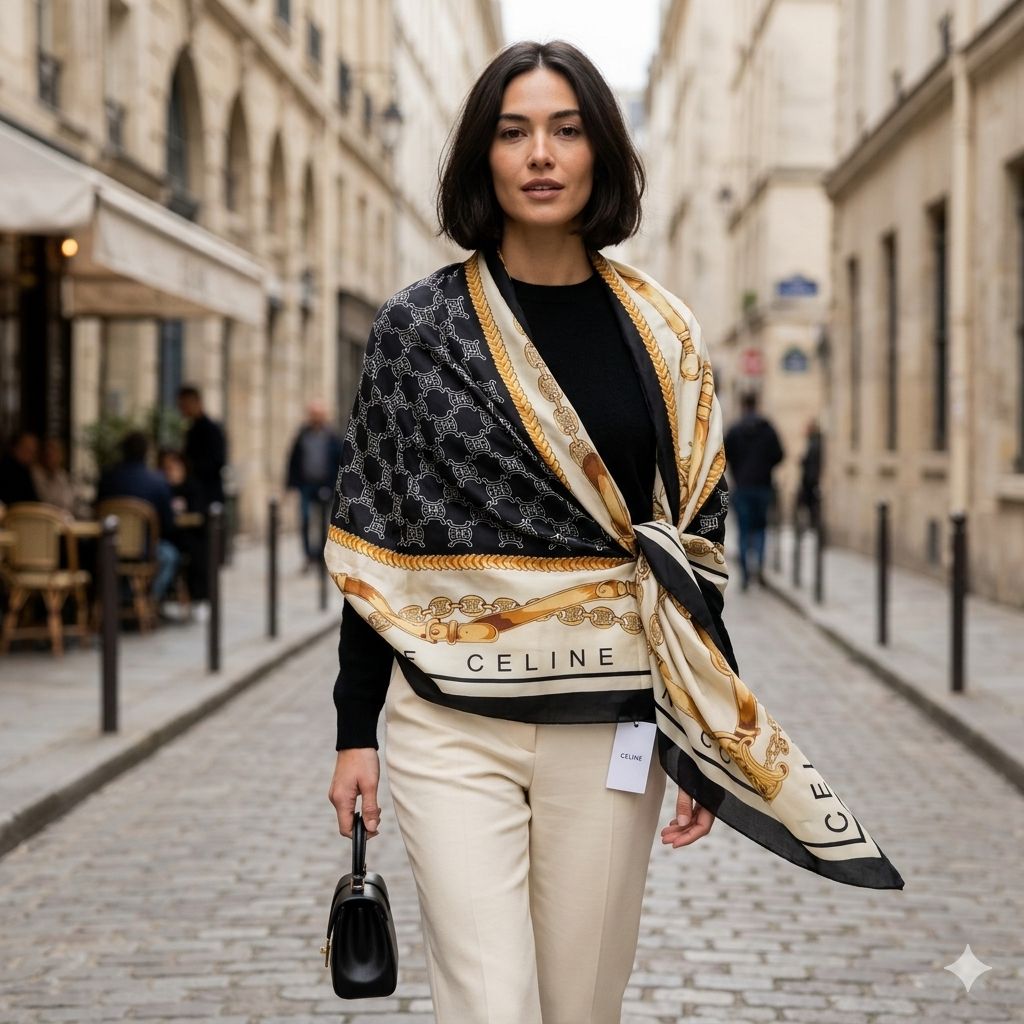 Silk Stoles – Shiny Rectangular Summer Stoles