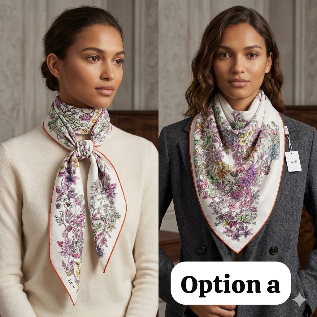 Silk Stole (Pack of Any 2 design )