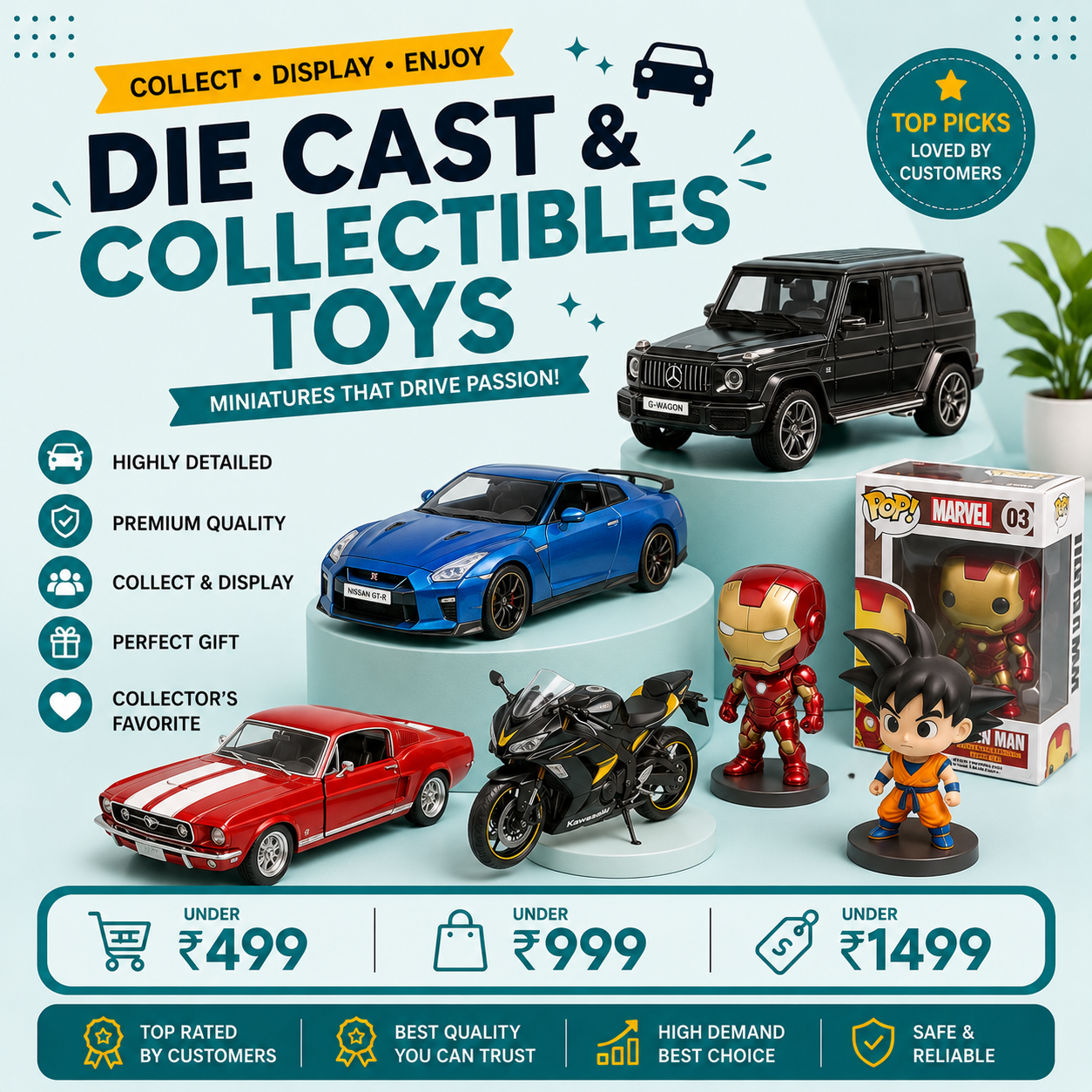 Die Cast & Collectibles Toys