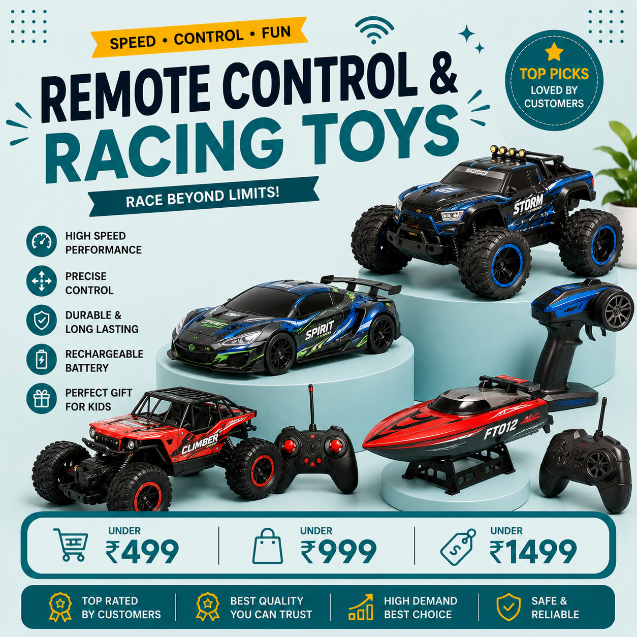 Remote Control & Racing Toys