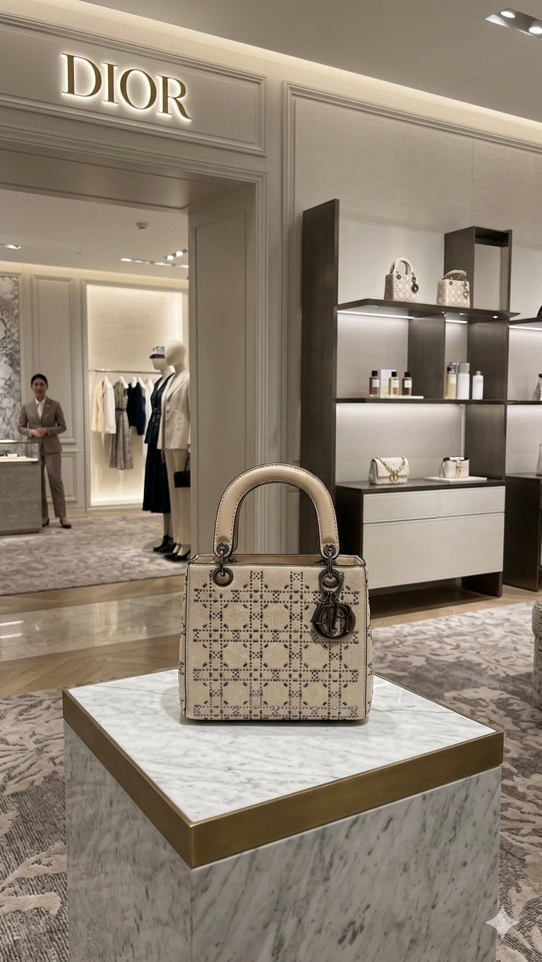 Luxury studded lady bag