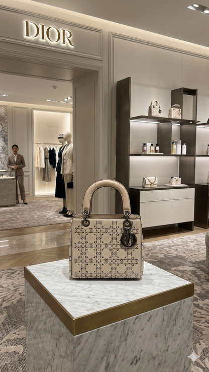 Luxury studded lady bag