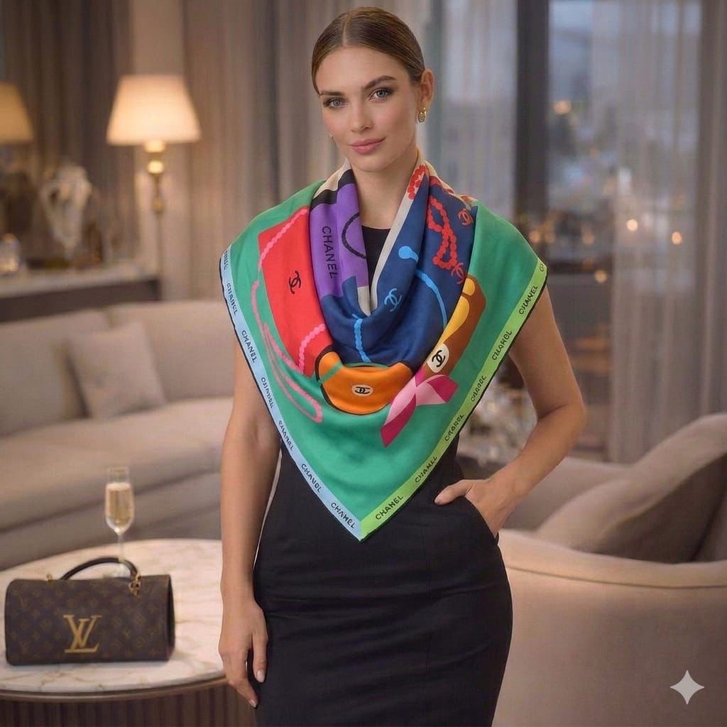 Luxury silk stoles