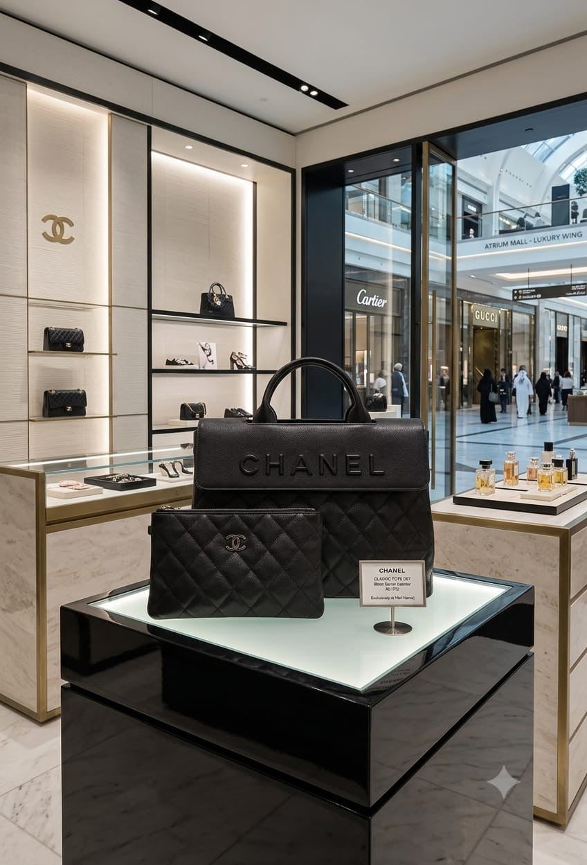 Luxury Quilted Bag With Wallet for Women