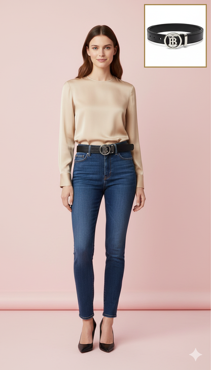 Luxury slim  Belt for women