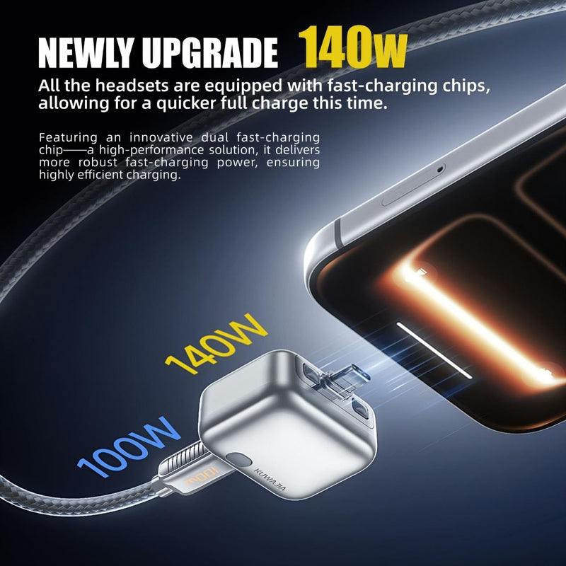 Smart Auto-Disconnect USB Type-C Charging Adapter