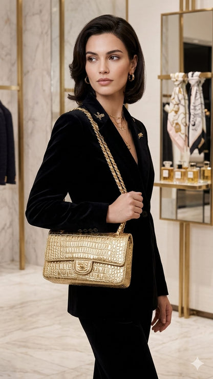Luxury Top Notch  Leather Bag – Made in France