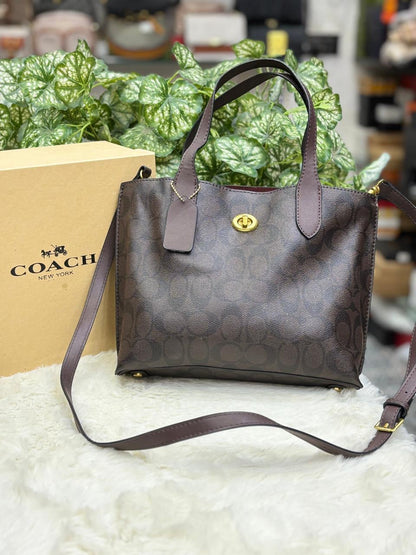 Luxury tote handbag