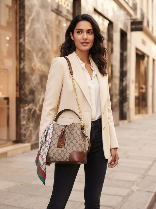 Luxury premium bucket bag