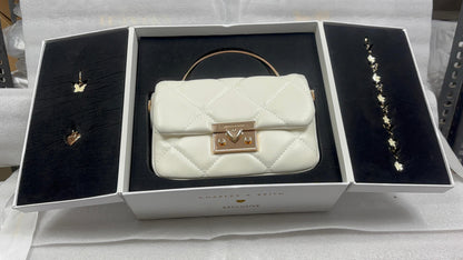 Luxury bag for women with charms