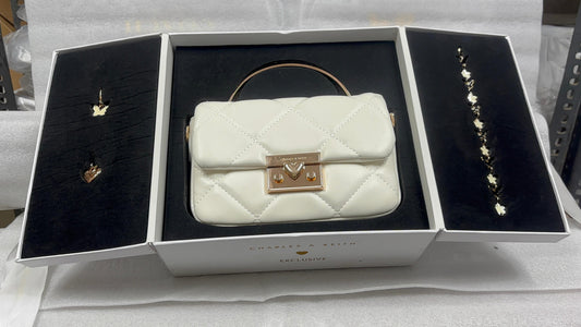 Luxury bag for women with charms