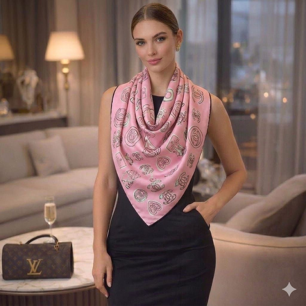 Luxury silk stoles