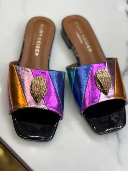 Luxury Glossy block heel for women(2 cm heel)