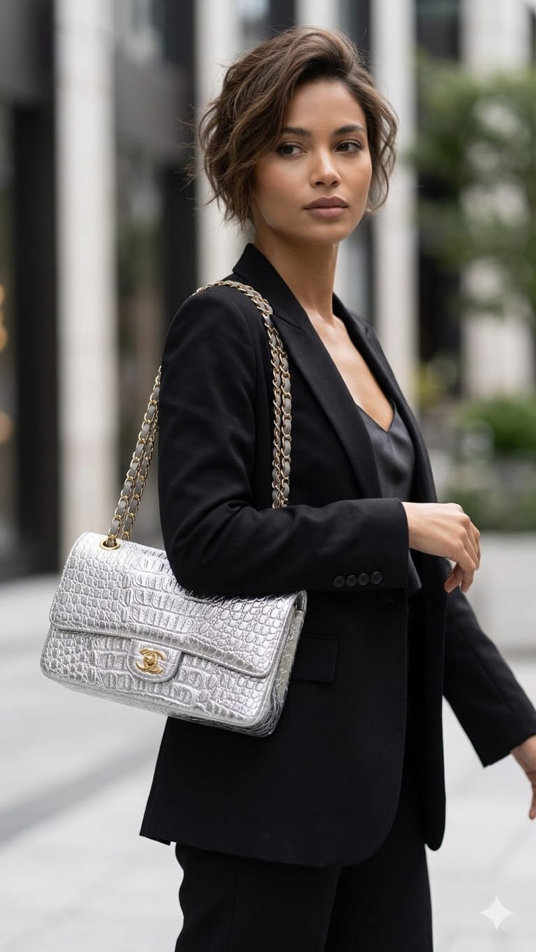 Luxury Top Notch  Leather Bag – Made in France