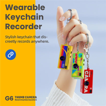 Mini Thumb Camera - Retro 1984 Style Keychain Digital Camera