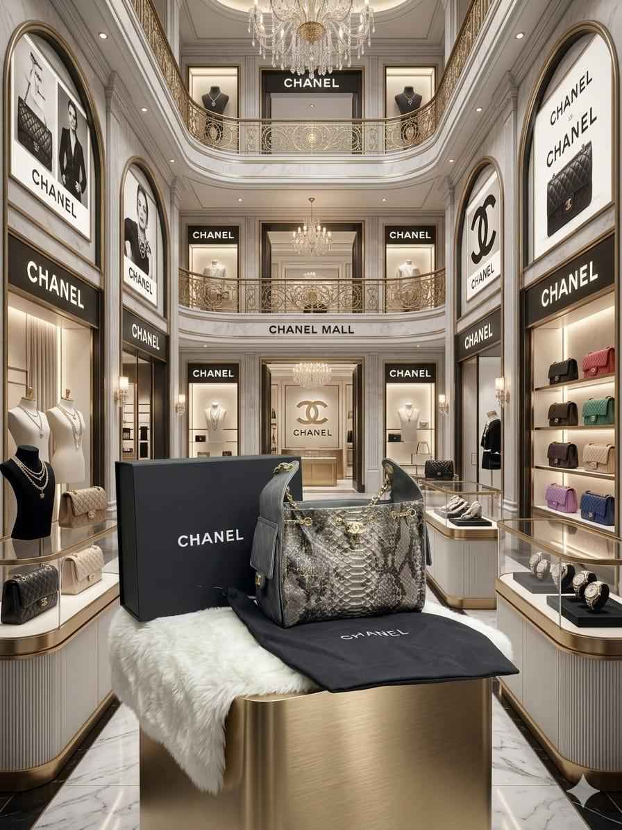 Luxury Chanel Shoulder Bag for Women