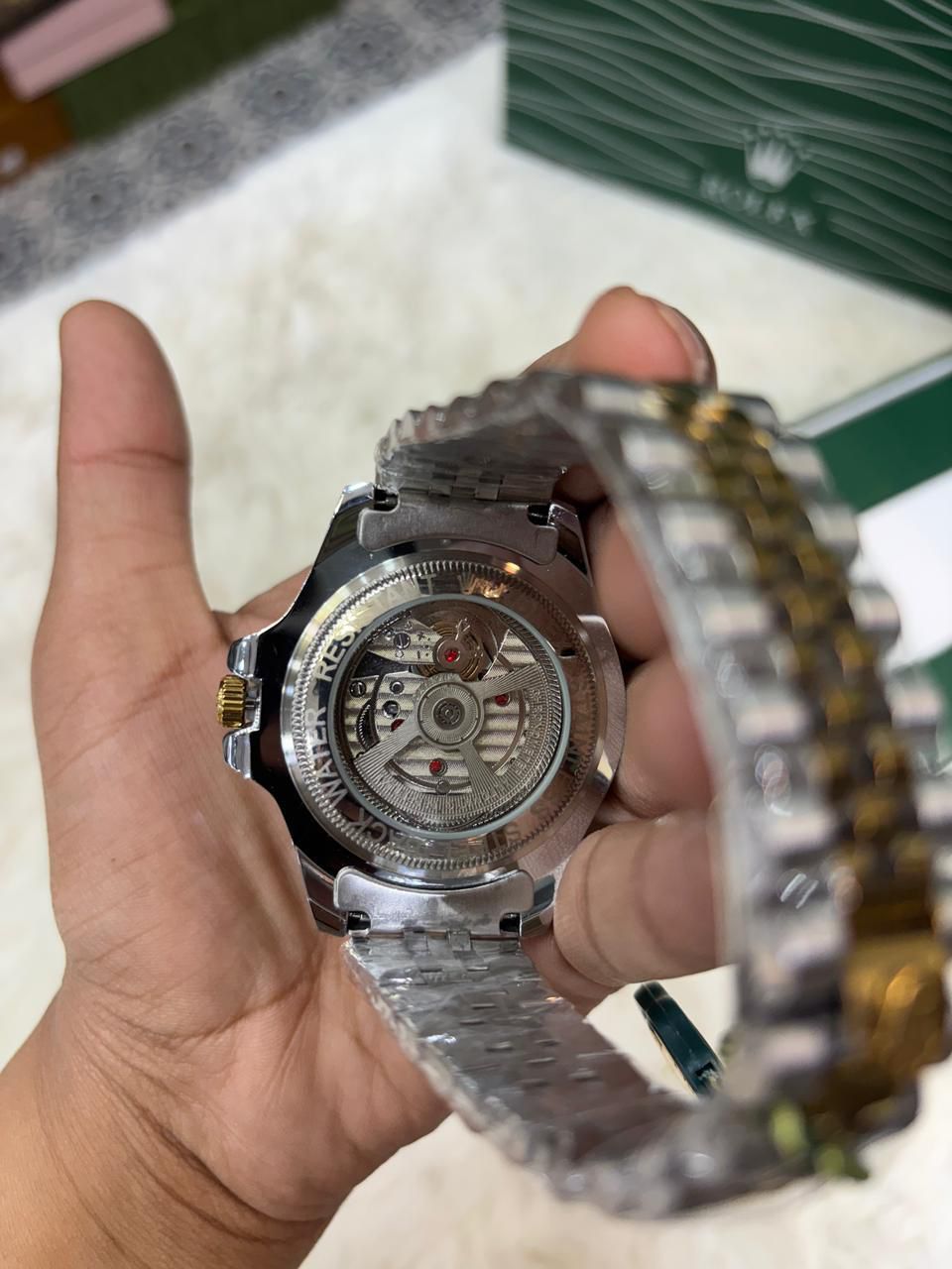 Automatic Watch for Men – Luxury Self-Winding Wrist Watch (g)