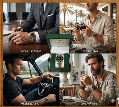 Automatic Watch for Men – Luxury Self-Winding Wrist Watch (g)
