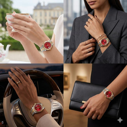 Automatic Watch for Women – Premium Luxury Wrist Watch (R)