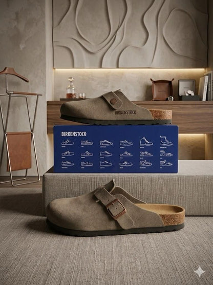 Boston Loafers – Suede Leather Premium Comfort Slip-Ons