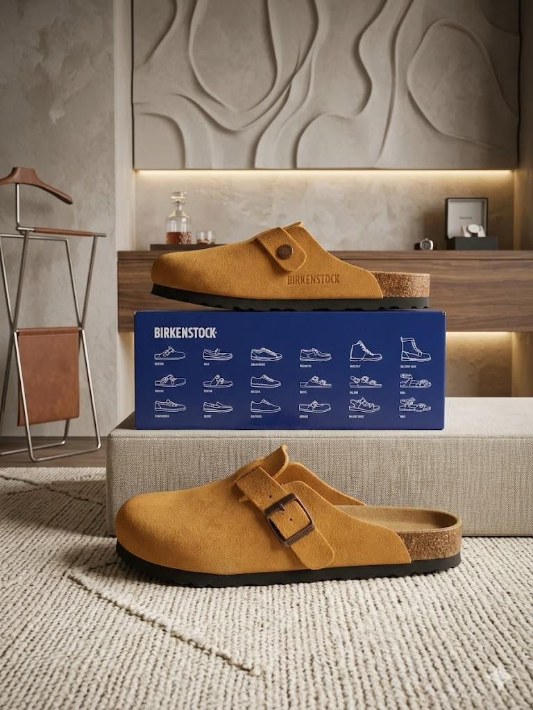 Boston Loafers – Suede Leather Premium Comfort Slip-Ons