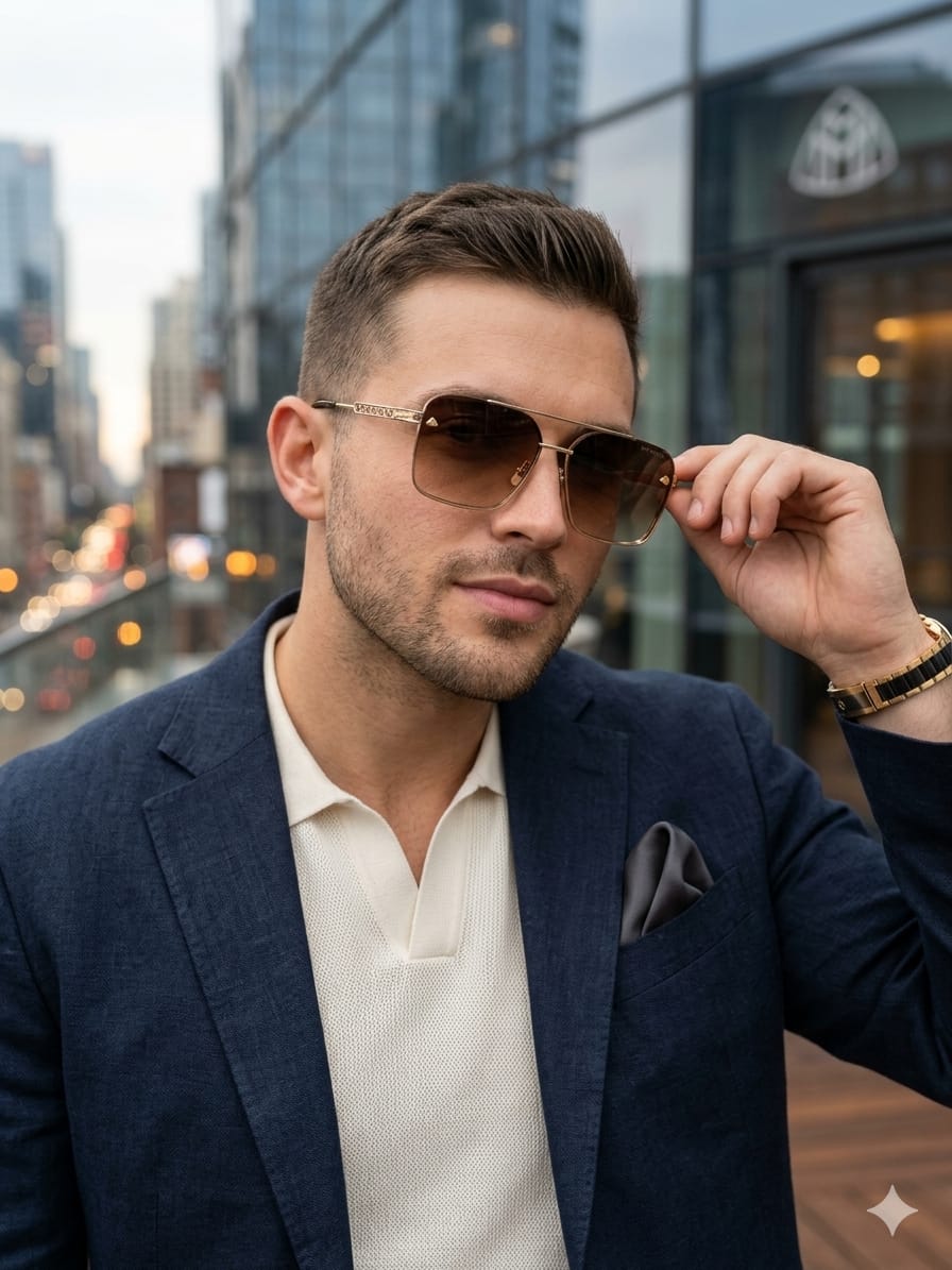 Unisex Sunglasses – Ultra Luxury Designer Shades with Box