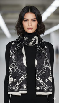 Silk Stoles – Shiny Rectangular Summer Scarves