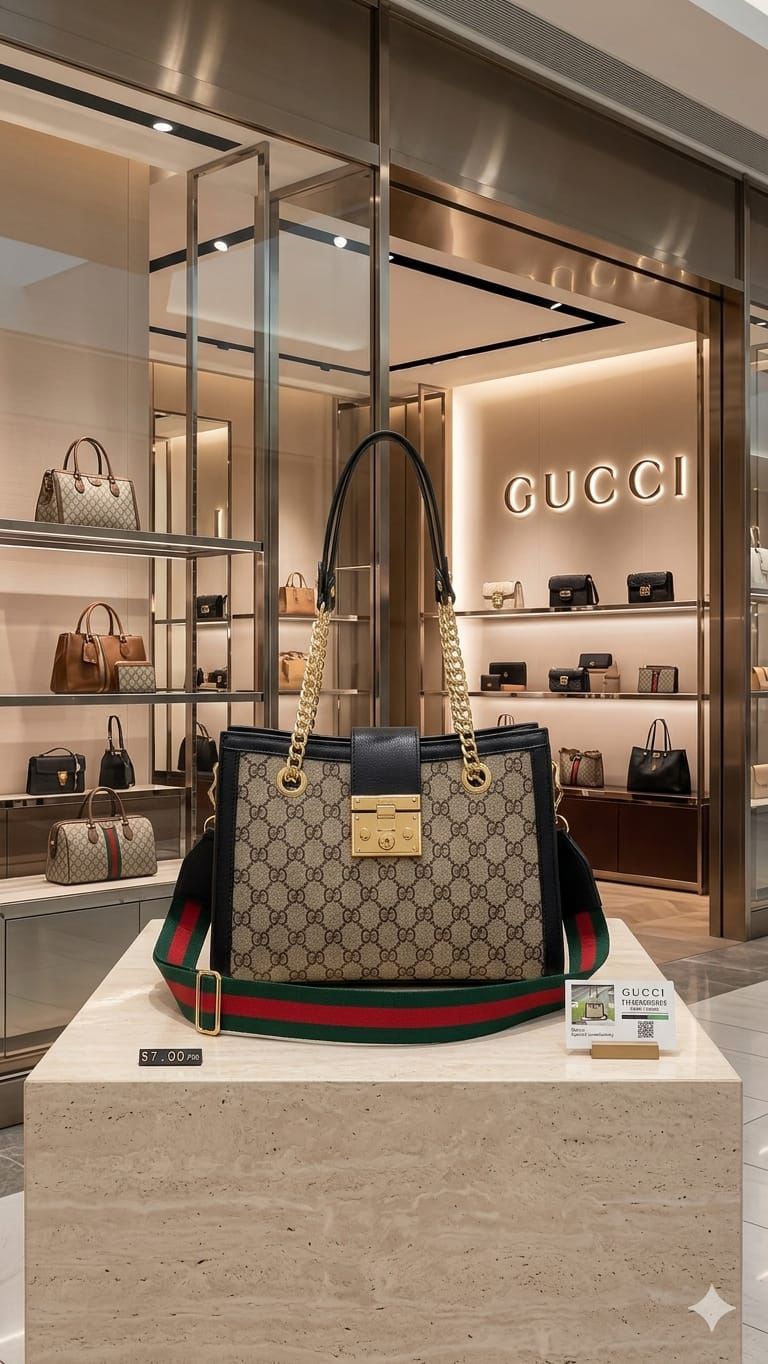 Tote with Supreme Belt &amp; Chain – Premium Designer Handbag