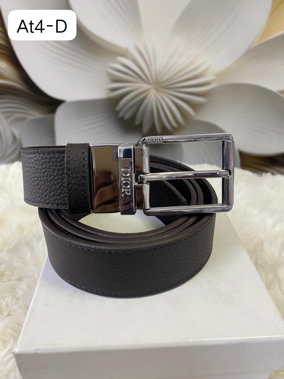 Leather Belt – Premium Designer Belt with Box
