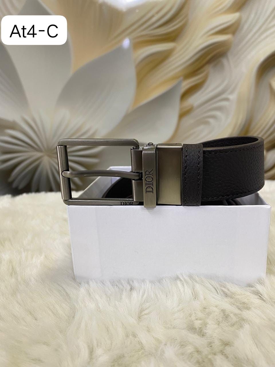 Leather Belt – Premium Designer Belt with Box