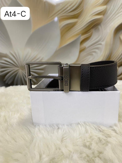 Leather Belt – Premium Designer Belt with Box
