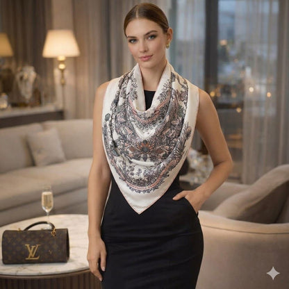 Silk Stole (Pack of Any 2 design )