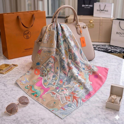Her  Silk Stole – Elegant Luxury Collection
