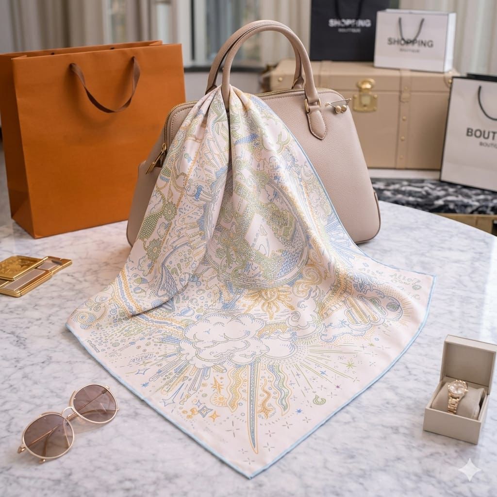 Her  Silk Stole – Elegant Luxury Collection