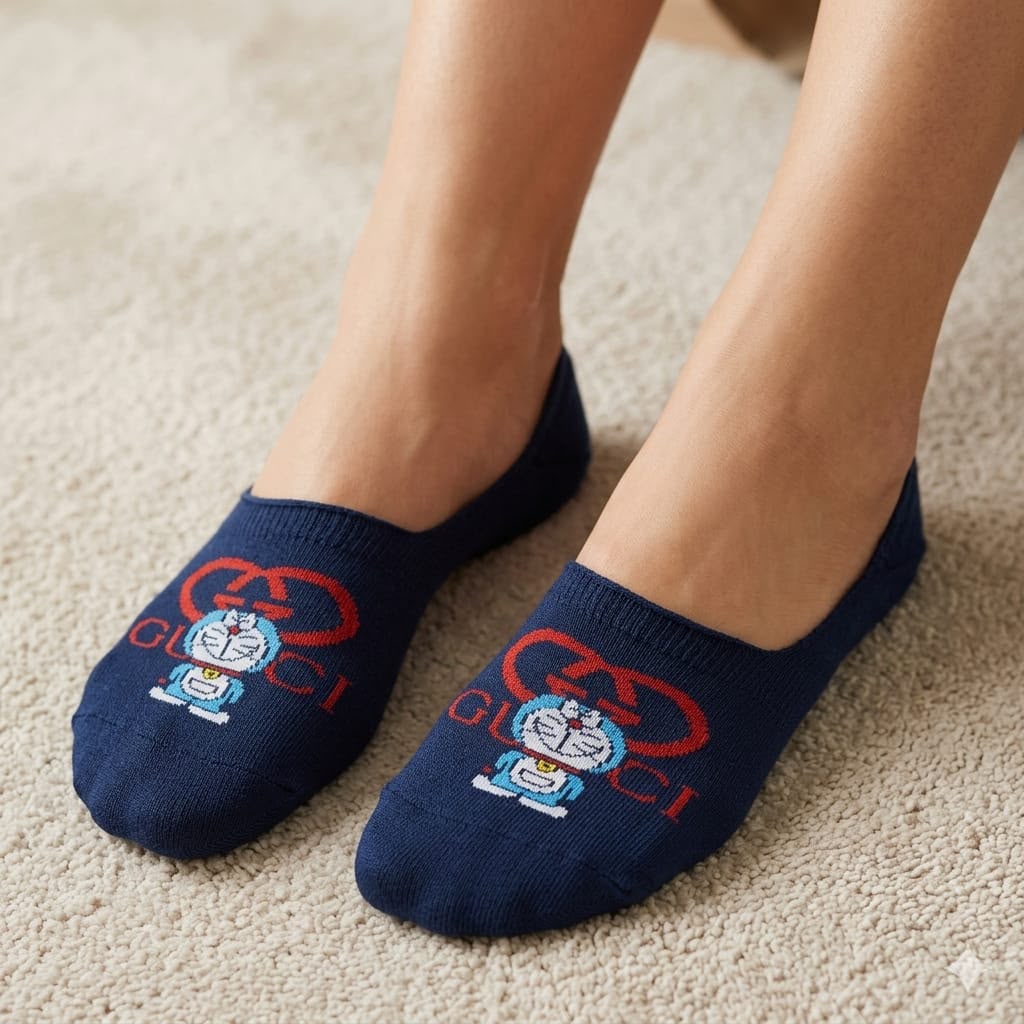 Luxury  Inspired Loafer Socks –  (Set of 12 Pairs)