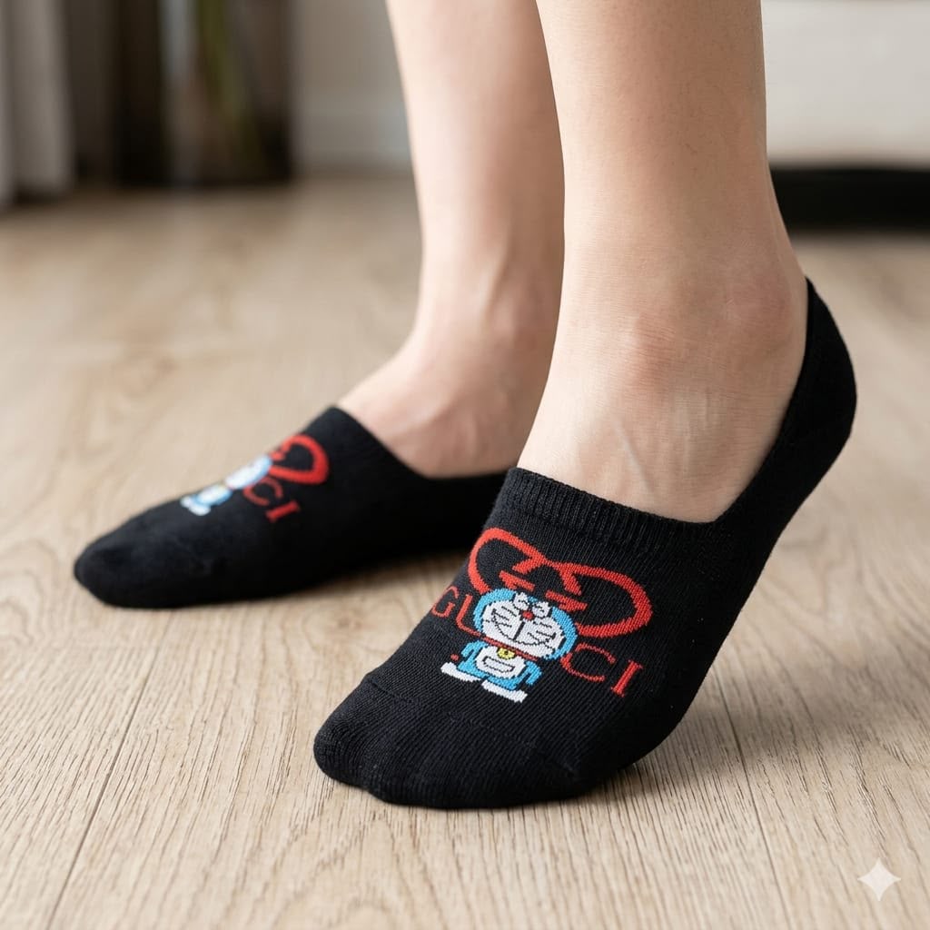 Luxury  Inspired Loafer Socks –  (Set of 12 Pairs)