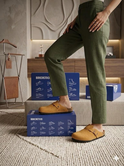 Boston Loafers – Suede Leather Premium Comfort Slip-Ons