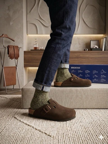 Boston Loafers – Suede Leather Premium Comfort Slip-Ons