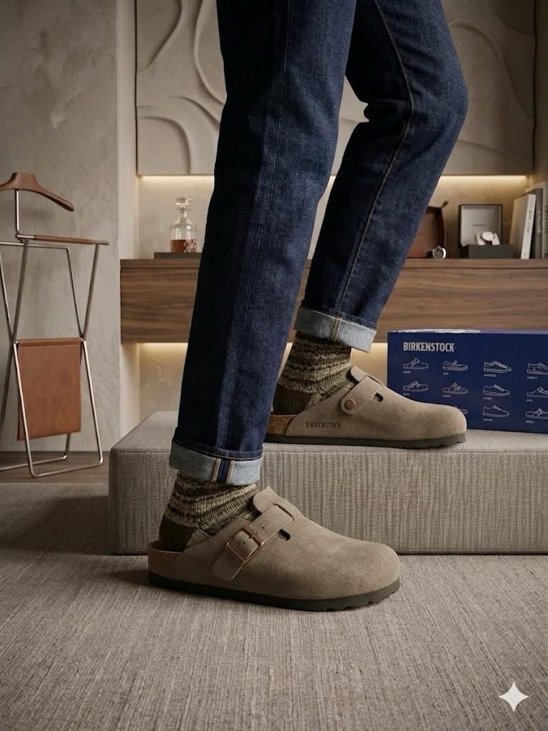Boston Loafers – Suede Leather Premium Comfort Slip-Ons
