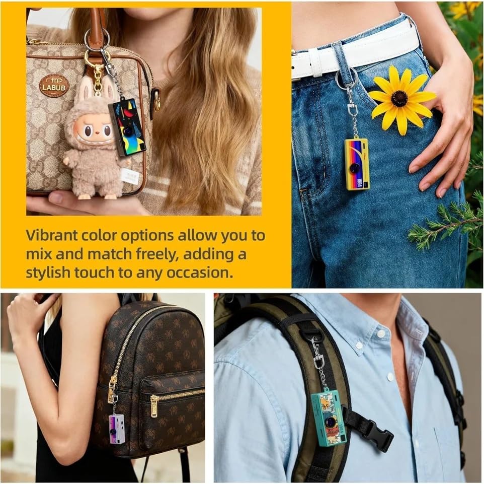 Mini Thumb Camera - Retro 1984 Style Keychain Digital Camera