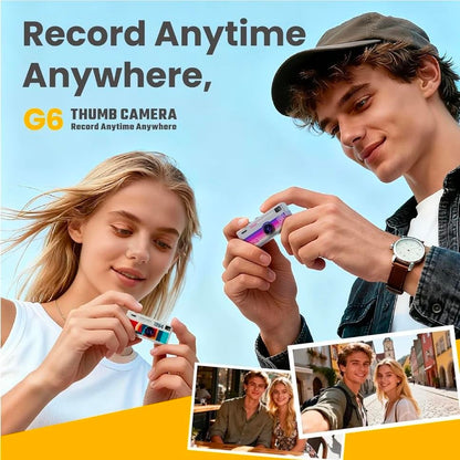 Mini Thumb Camera - Retro 1984 Style Keychain Digital Camera