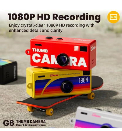 Mini Thumb Camera - Retro 1984 Style Keychain Digital Camera