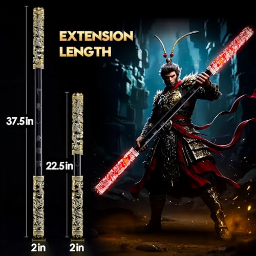 Glowing Magic Wand – Retractable LED Light-Up Wand