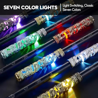 Glowing Magic Wand – Retractable LED Light-Up Wand