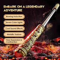Glowing Magic Wand – Retractable LED Light-Up Wand
